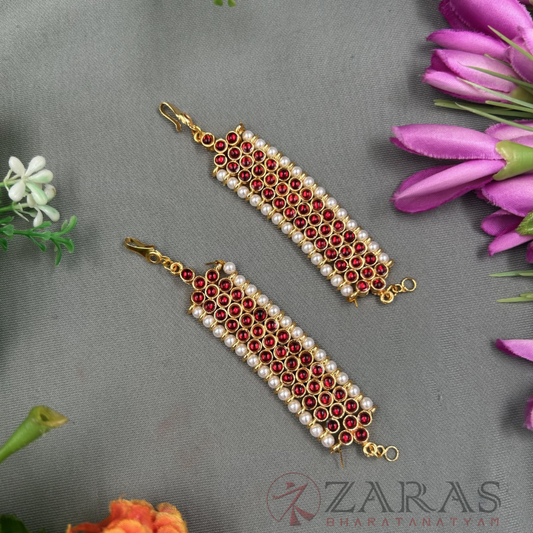 Bharatanatyam Dance Jewellery - Sow RG Kemp Maatal image 0
