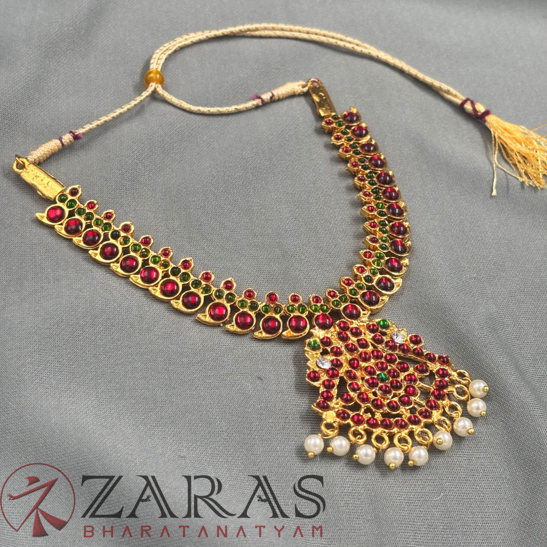 Bharatanatyam Dance Jewellery - Necklace RG Kemp Manga Design SA image 3