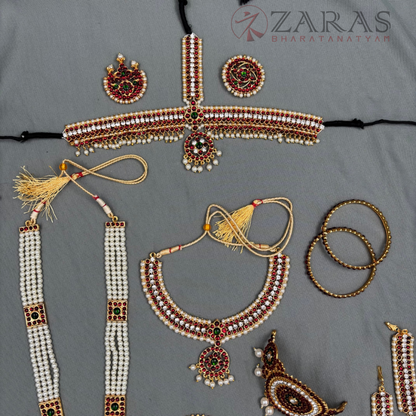 Bharatanatyam Dance Jewellery - Sow Full Set RG Kemp image 4