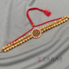 Bharatanatyam Dance Jewellery - 2L Gold Balls Choker Round 1S Kemp - Image 2