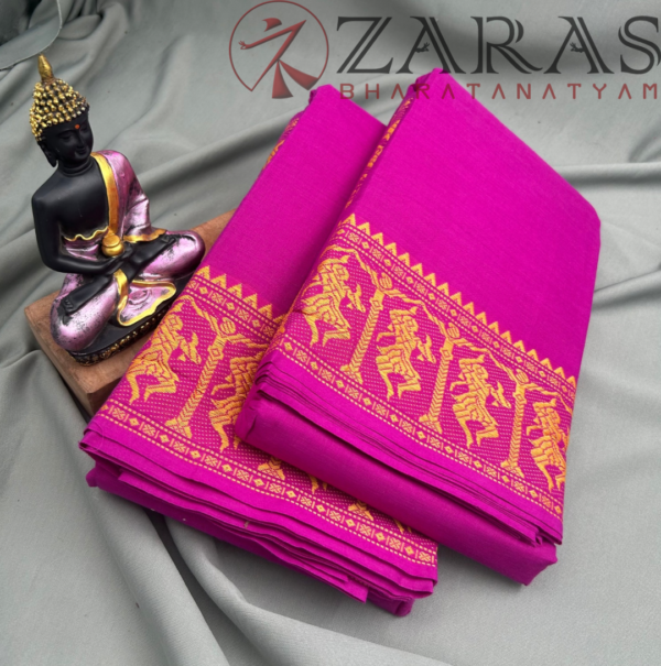 Bharatanatyam Dance Practice saree
