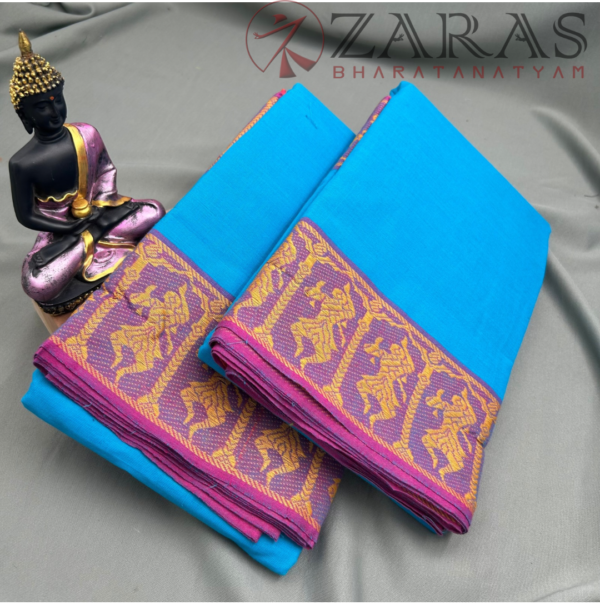 Bharatanatyam Dance Practice saree