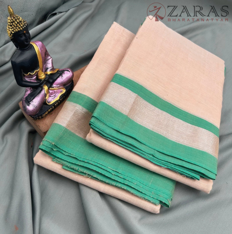 Bharatanatyam Dance Practice saree