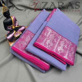 Bharatanatyam Dance Practice Saree