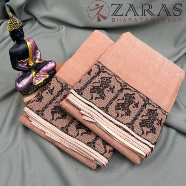 Bharatanatyam Dance Practice saree