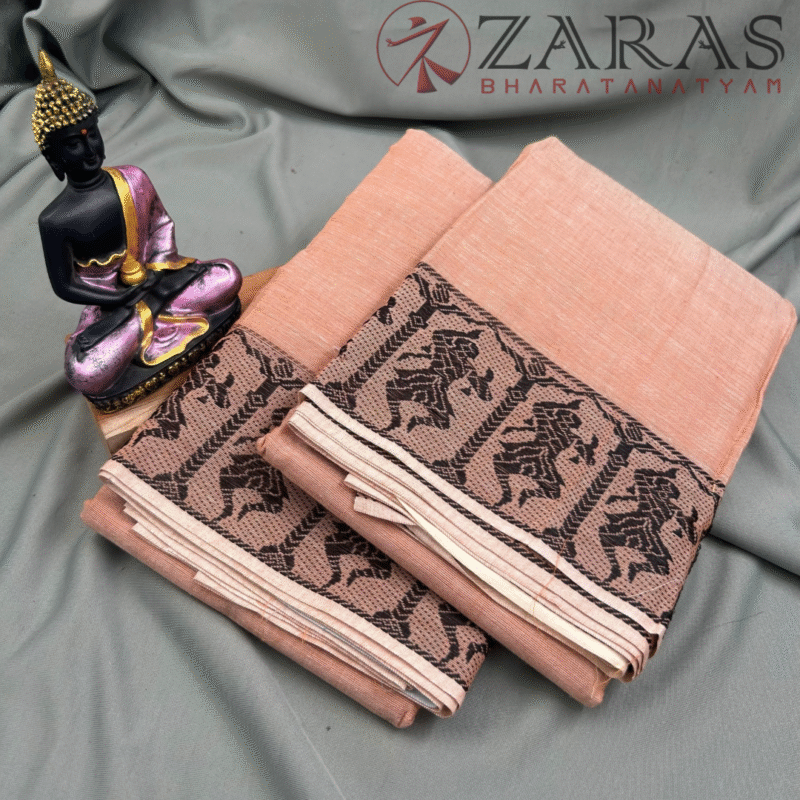 Bharatanatyam Dance Practice saree