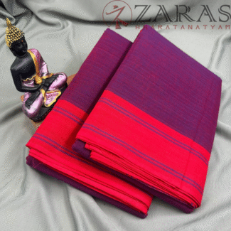 Bharatanatyam Dance Practice Saree