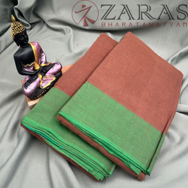 Bharatanatyam Dance Practice Saree