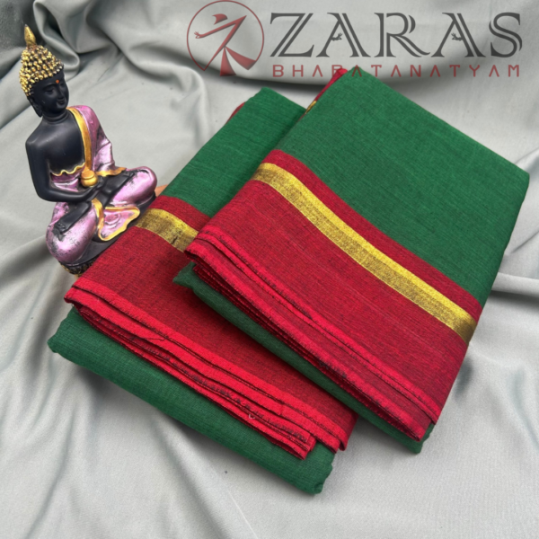 Bharatanatyam Dance Practice Saree