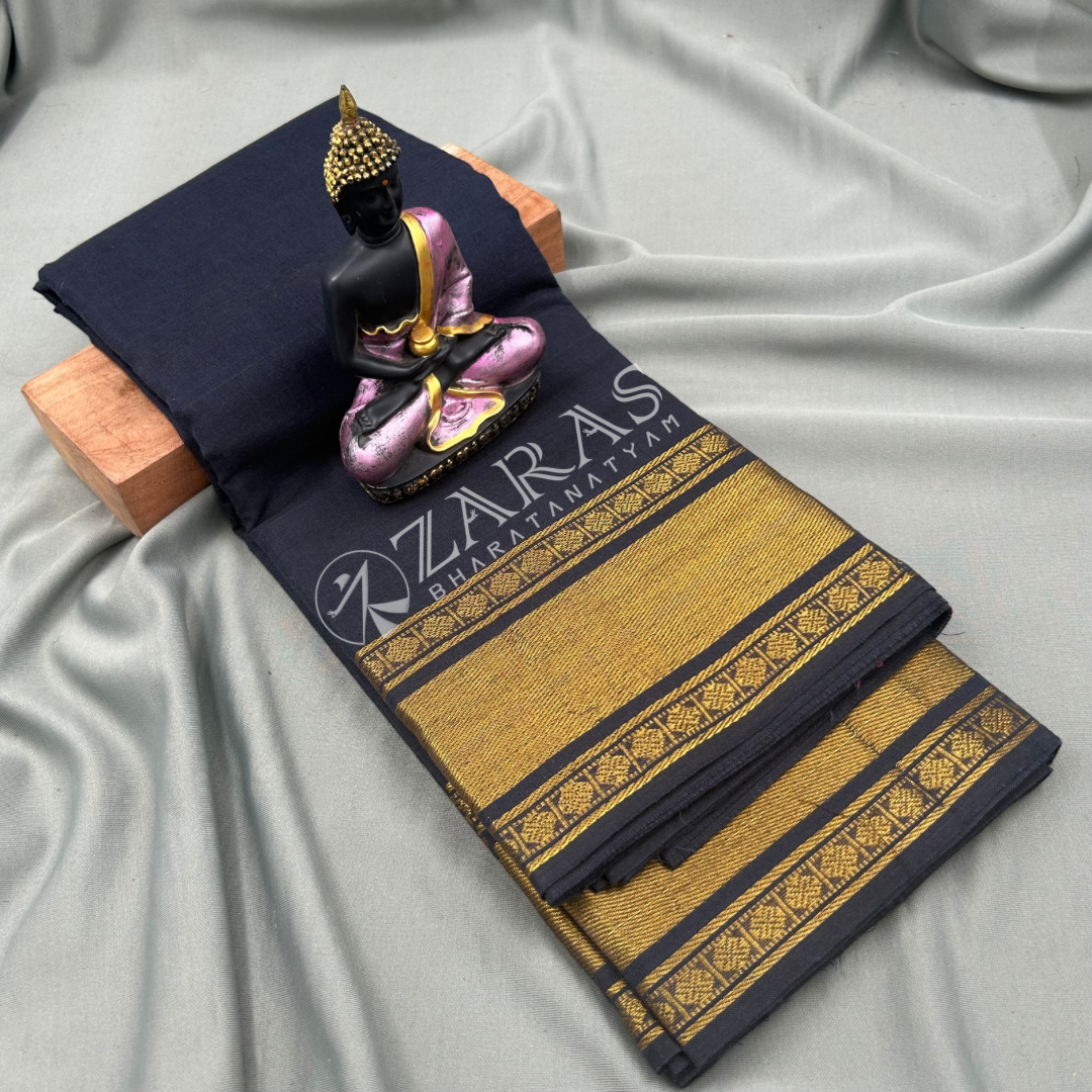 Bharatanatyam Dance Practice Saree