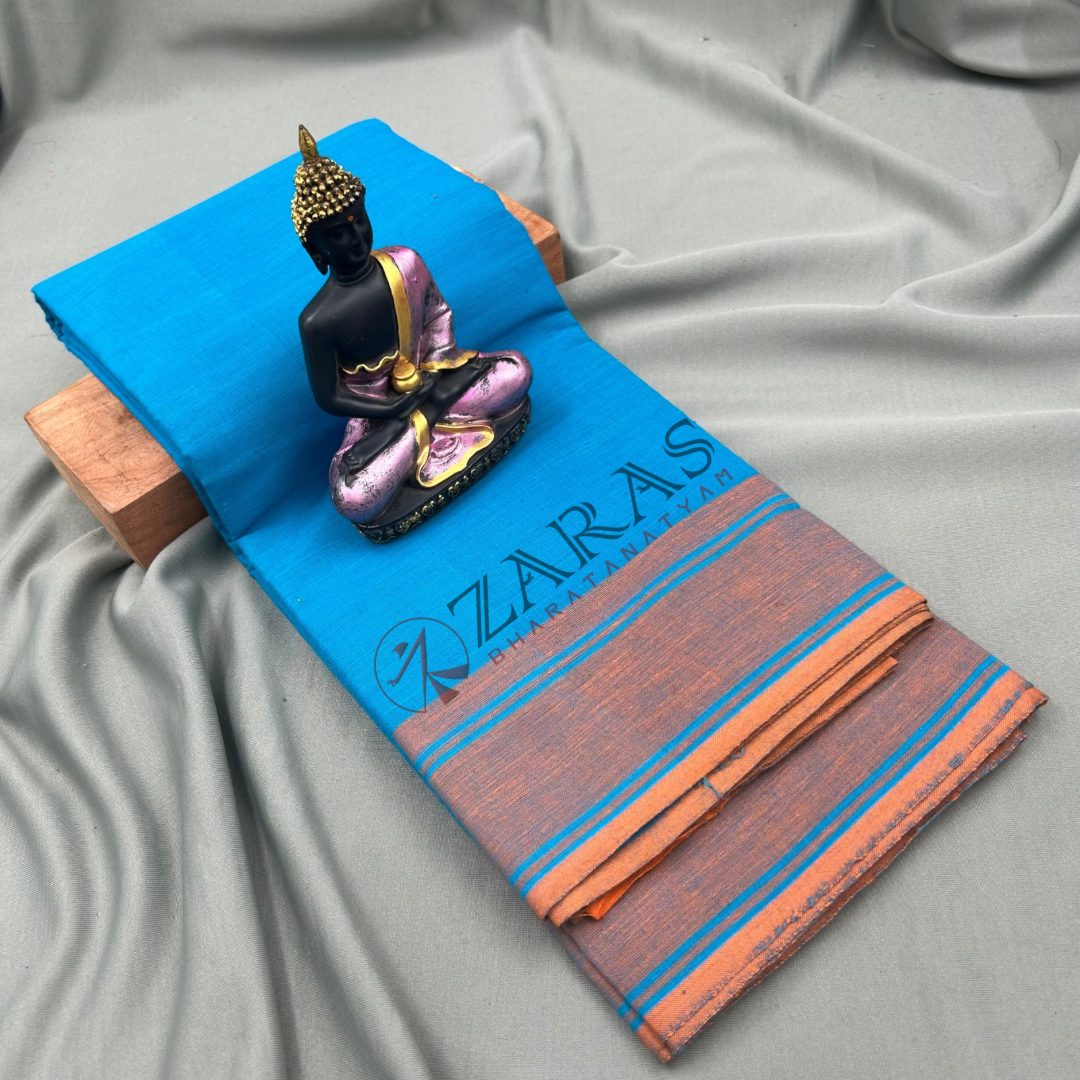 Bharatanatyam Dance Practice Saree