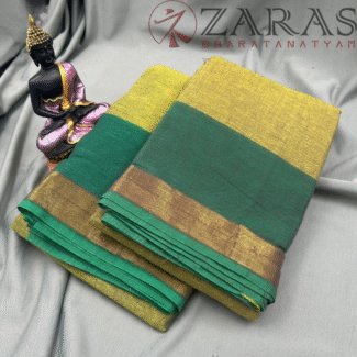 Bharatanatyam Dance Practice Saree