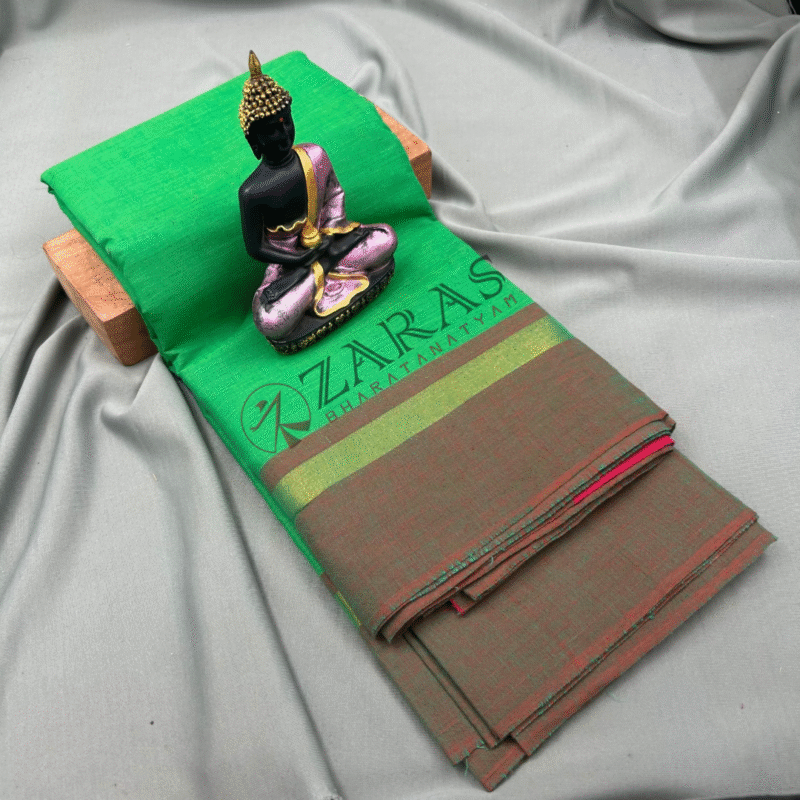Bharatanatyam Dance Practice Saree