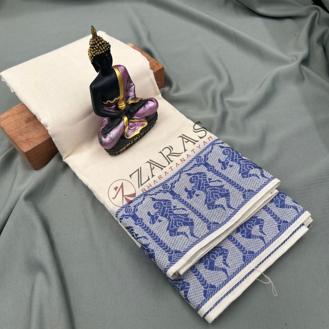 Bharatanatyam Dance Practice Saree