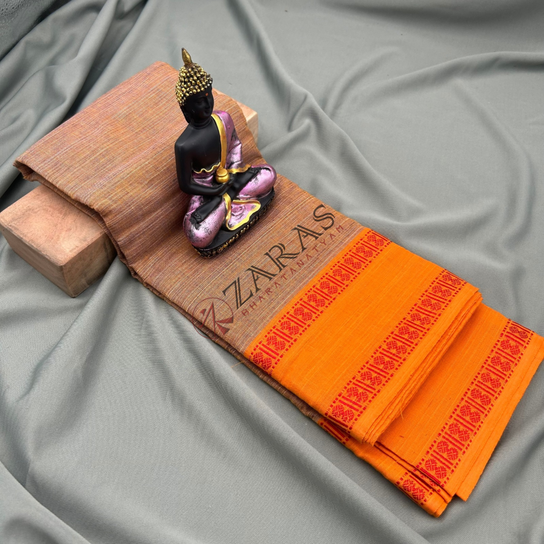 Bharatanatyam Dance Practice saree