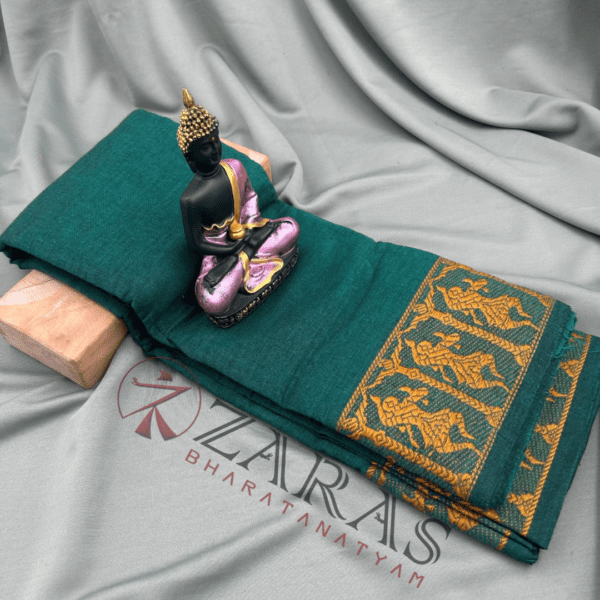 Bharatanatyam Dance Practice saree