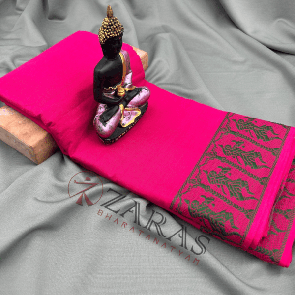 Bharatanatyam Dace Practice saree