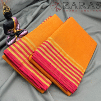 Bharatanatyam Dance Practice saree