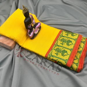 Bharatanatyam Dance Practice Saree