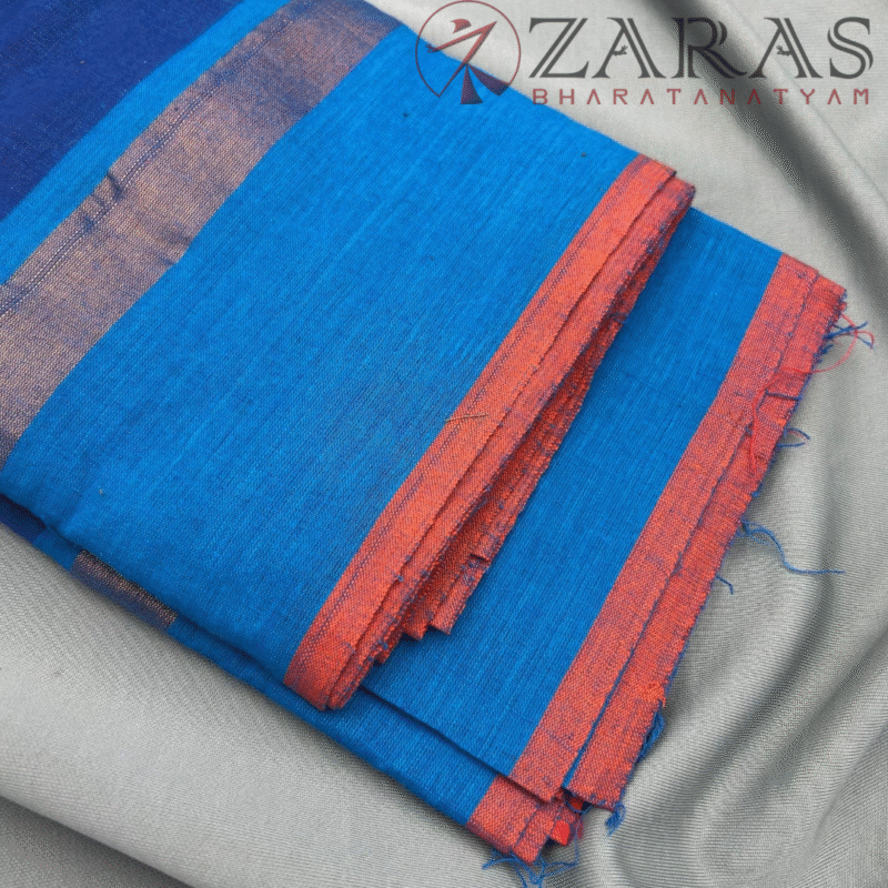 Bharatanatyam Dance Practice saree
