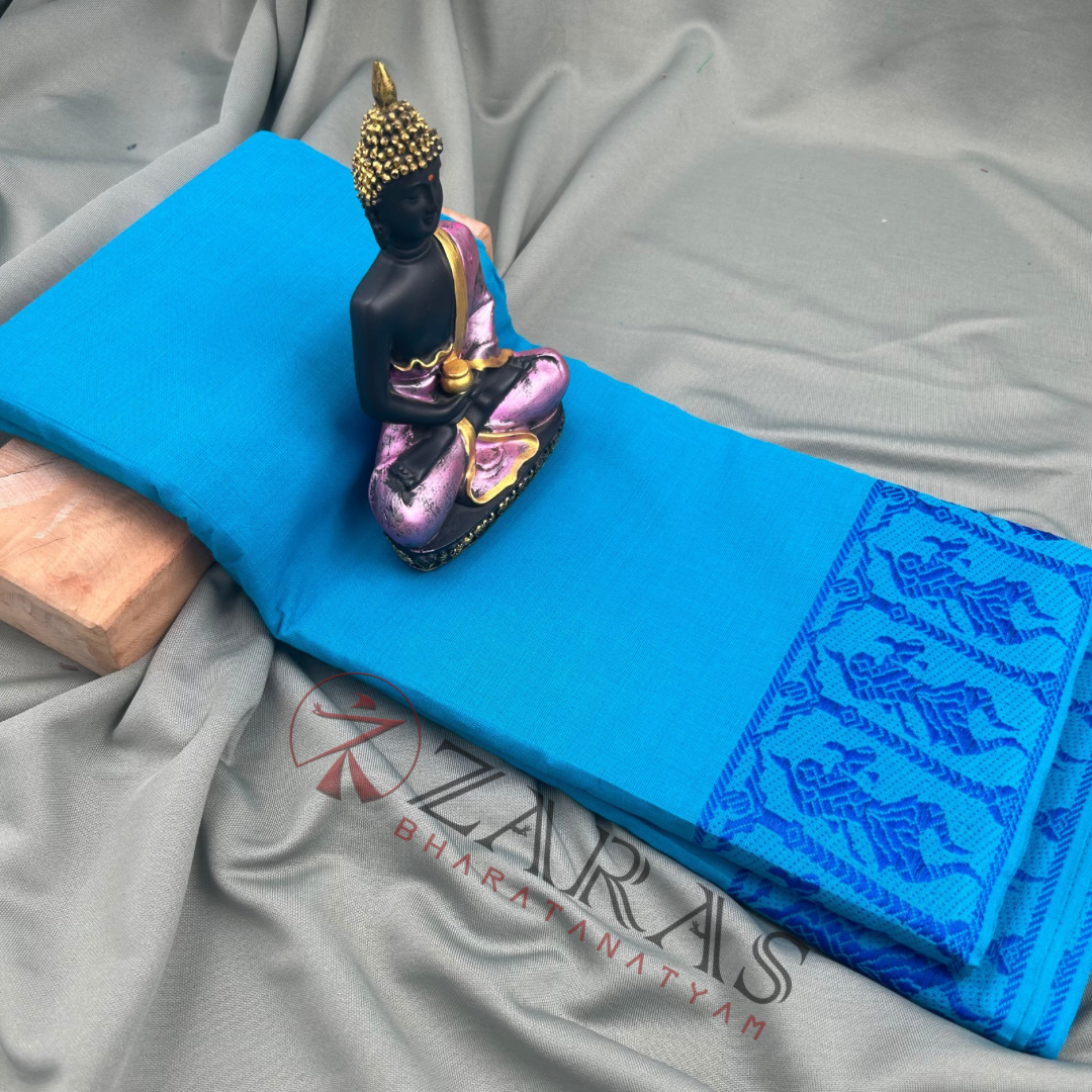 Bharatanatyam Dance Practice Saree