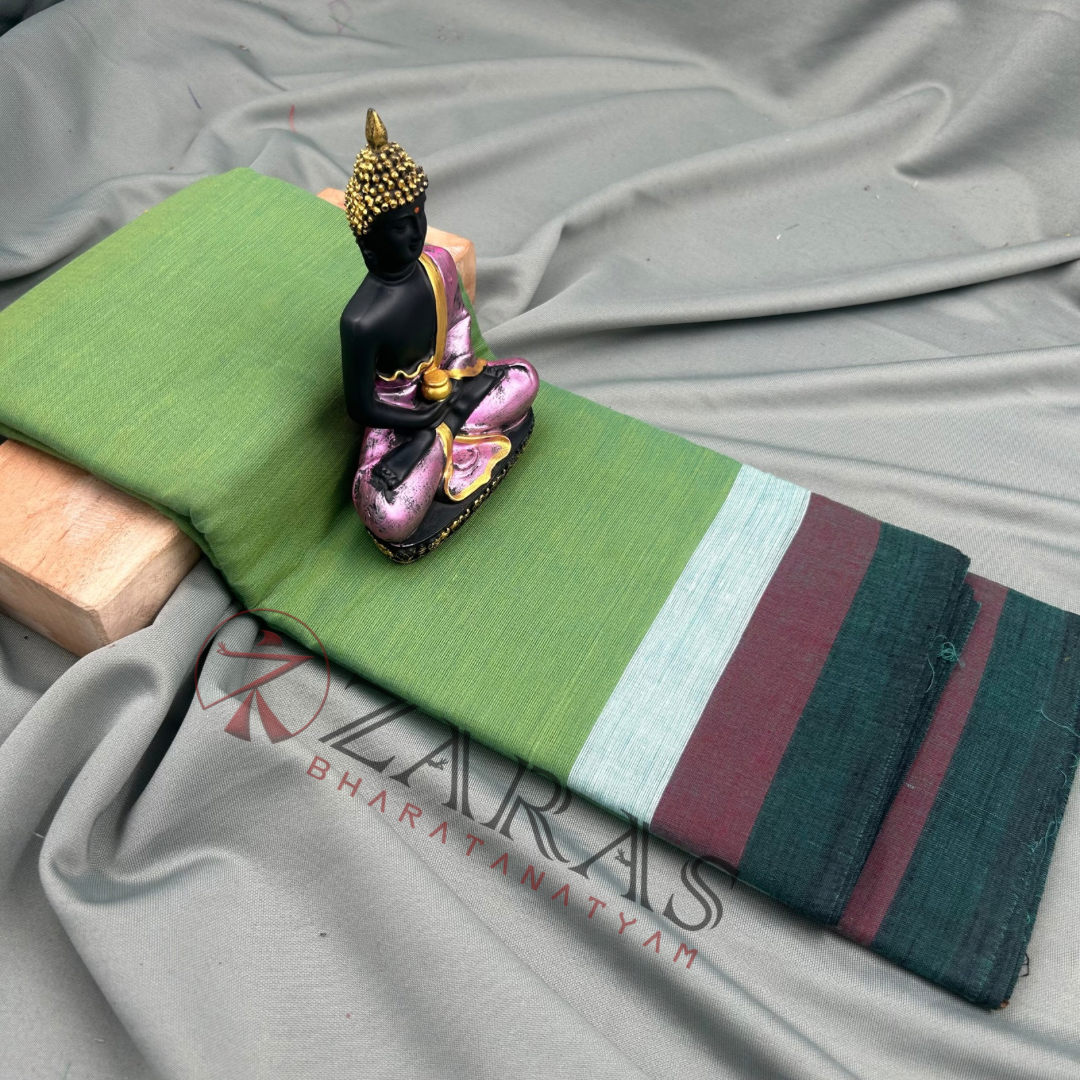 Bharatanatyam Dance Practice Saree