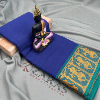 Bharatanatyam Dance Practice Saree