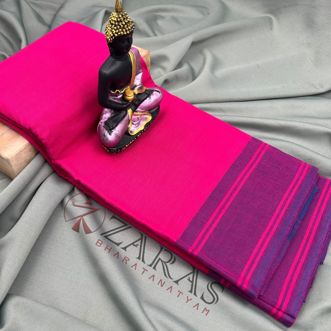 Bharatanatyam Dance Practice saree