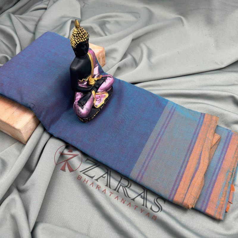 Bharatanatyam Dance Practice saree