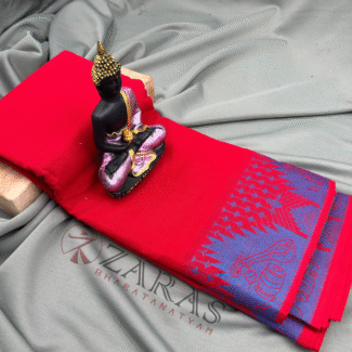 Bharatanatyam Dance Practice saree