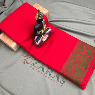 Bharatanatyam Dance Practice saree