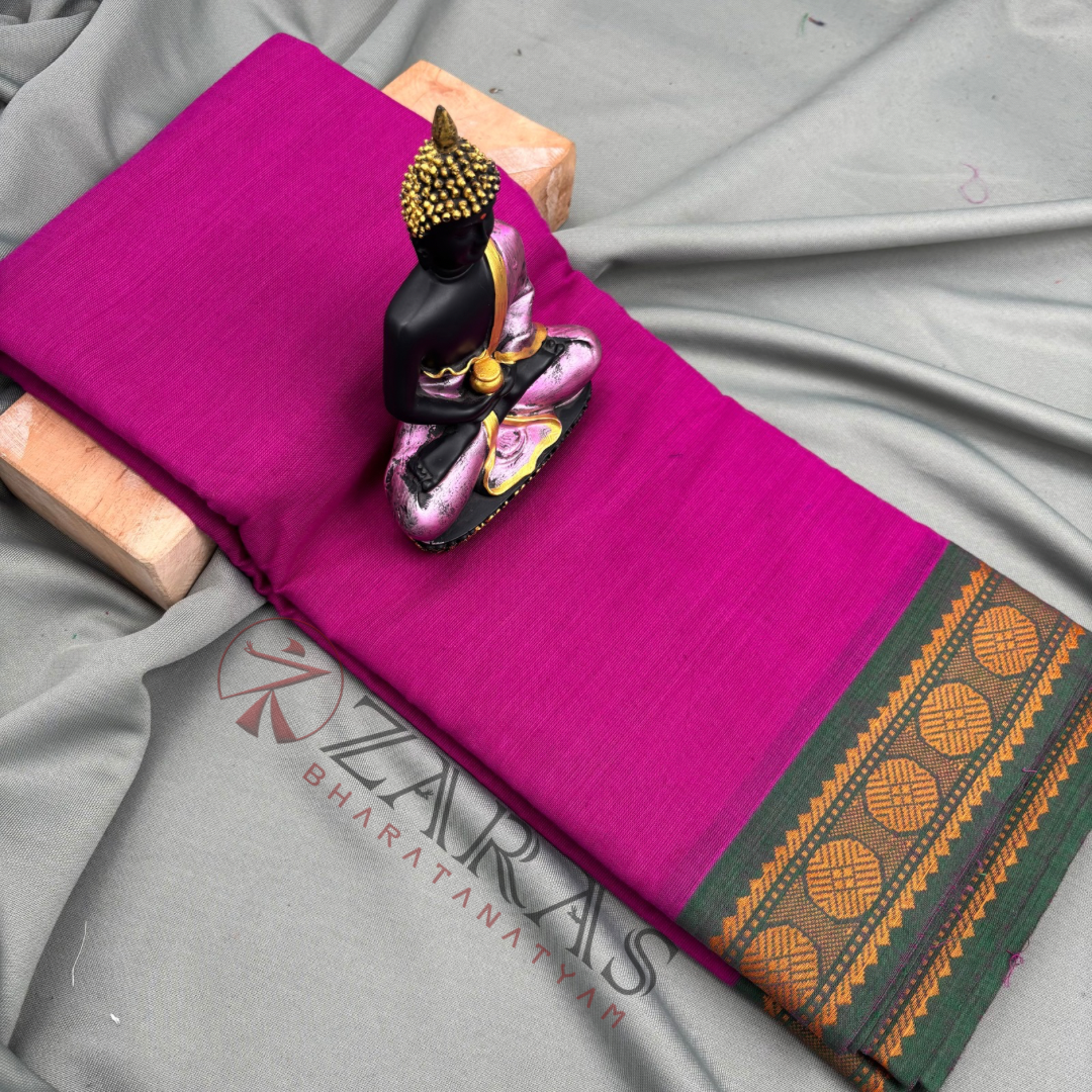 Bharatanatyam Dance Practice saree