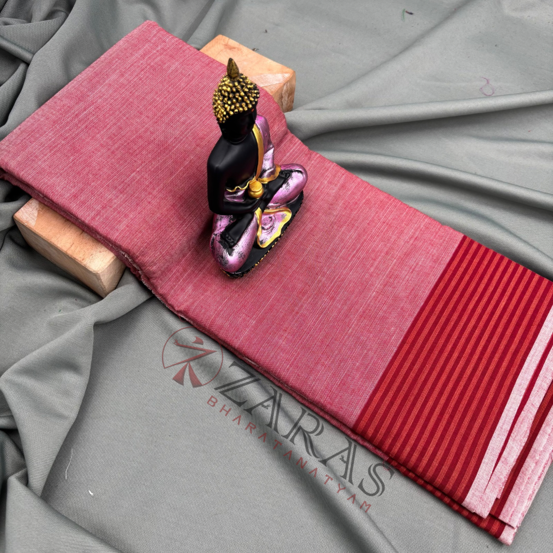 Bharatanatyam Dance Practice saree