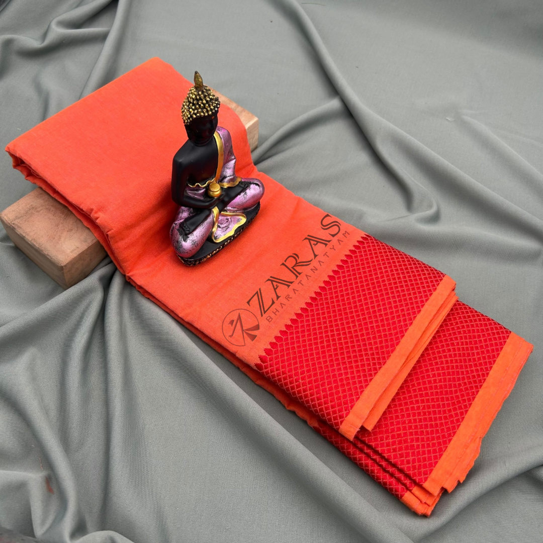 Bharatanatyam Dance Practice saree