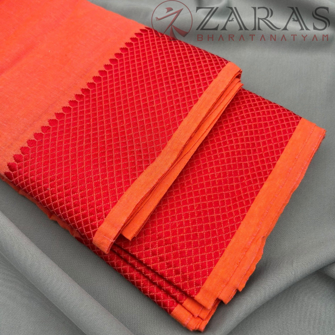 Bharatanatyam Dance Practice saree