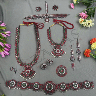 Bharatanatyam Dance Jewellery Kemp Set
