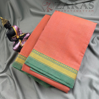 Bharatanatyam Dance Practice saree