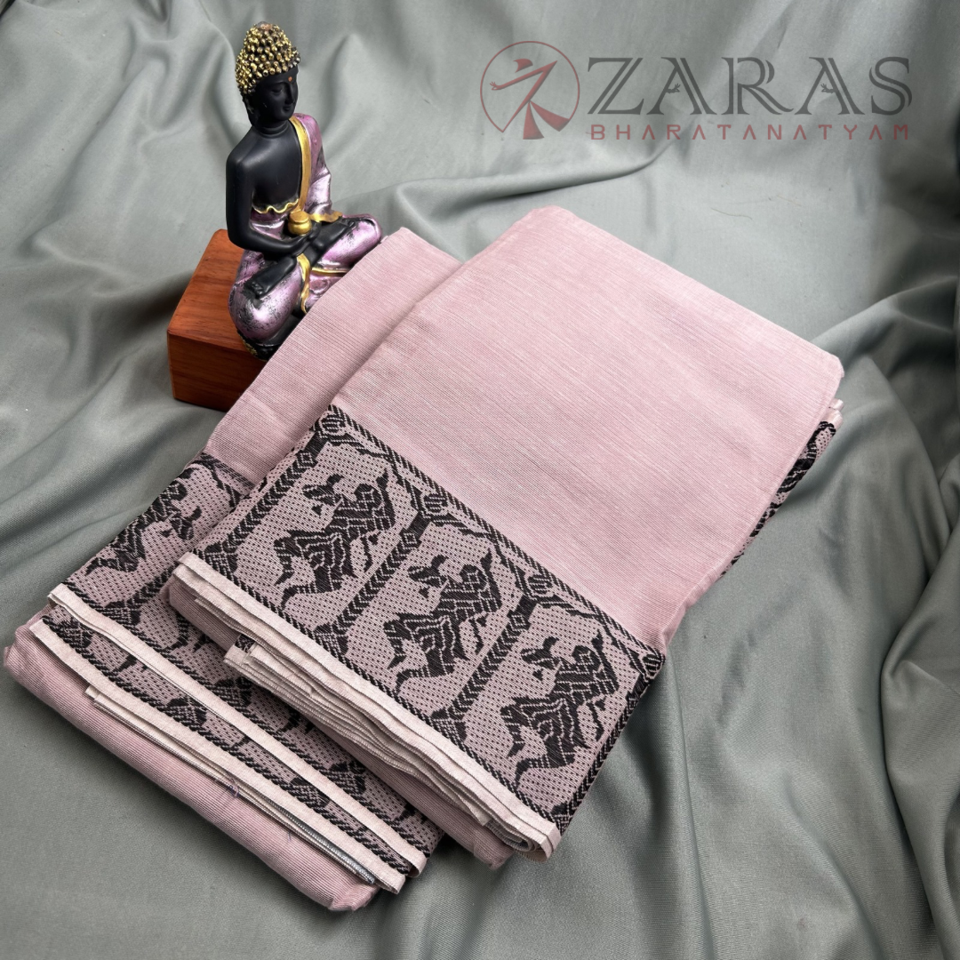 Bharatanatyam Dance Practice saree