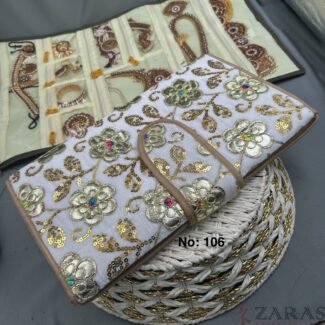 Bharatanatyam Dance Jewellery Bag / Organiser Foldable - No: 106