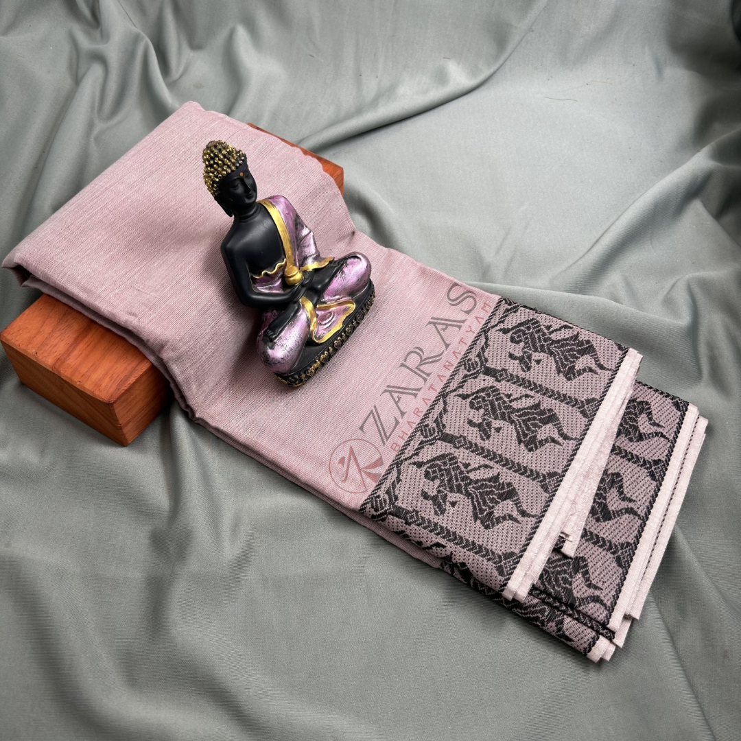 Bharatanatyam Dance Practice saree