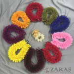 Bharatanatyam dance cloth flower
