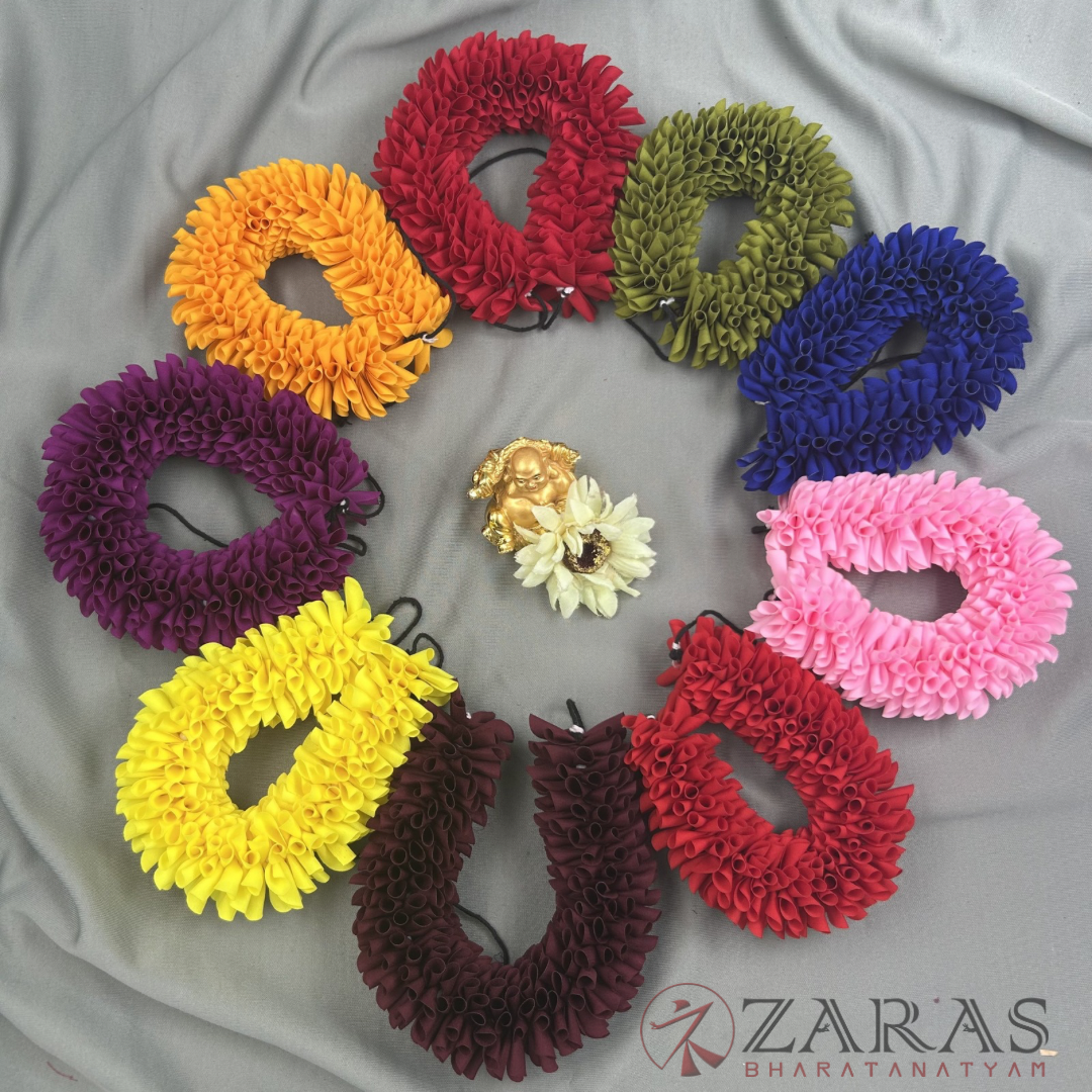 Bharatanatyam dance cloth flower Bharatanatyam dance cloth flower