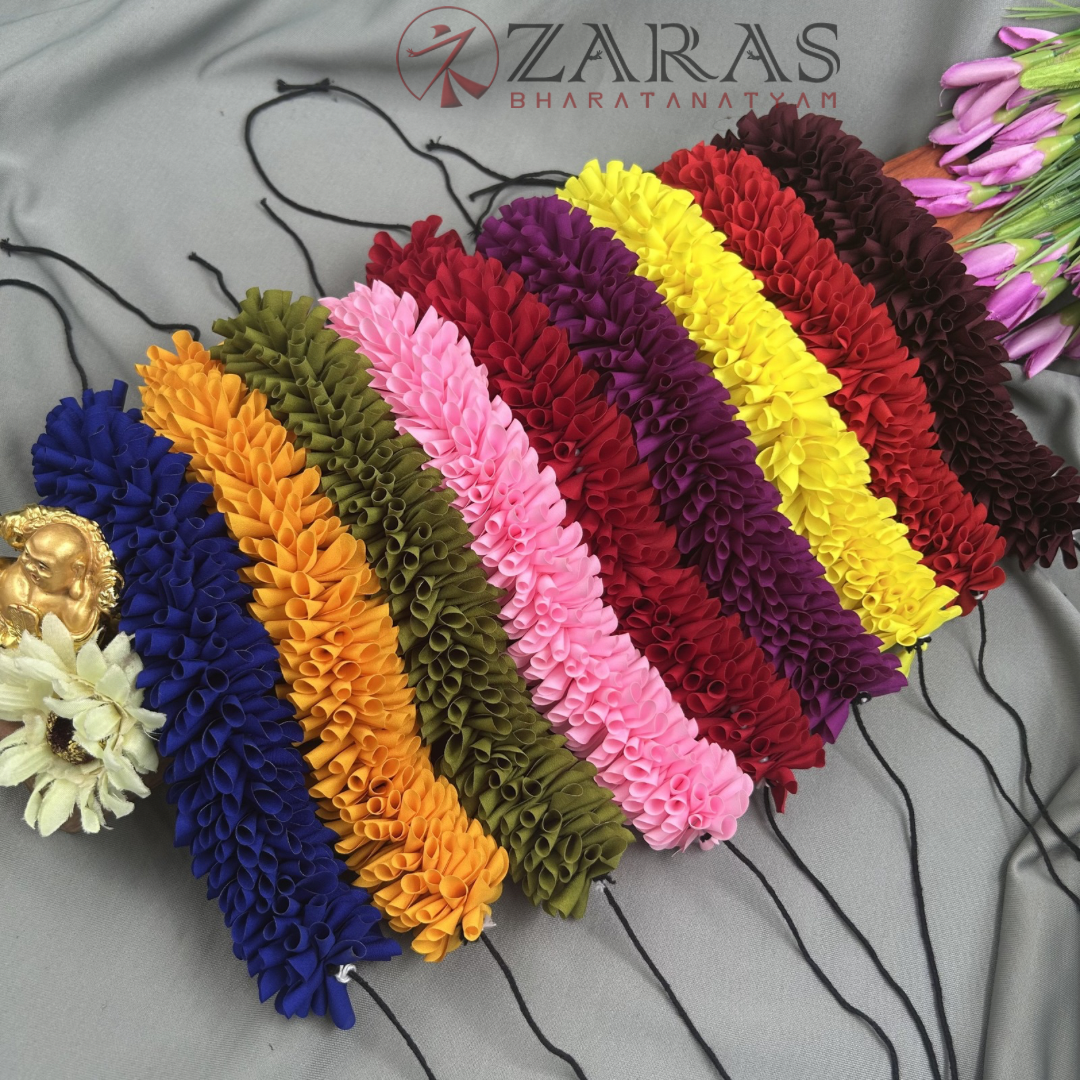 Bharatanatyam dance cloth flower Bharatanatyam dance cloth flower