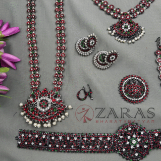 Bharatanatyam Dance Jewellery Kemp Set