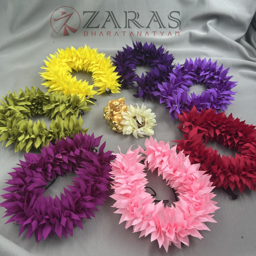 Bharatanatyam dance cloth flower Bharatanatyam dance cloth flower