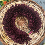 Bharatanatyam dance cloth flower