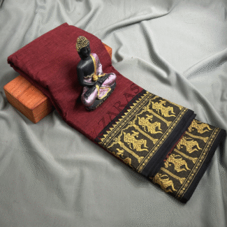 Bharatanatyam Dance Practice saree