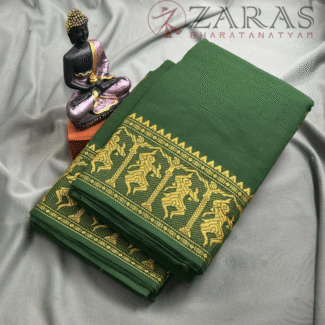 Bharatanatyam Dance Practice saree