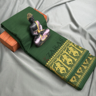 Bharatanatyam Dance Practice saree
