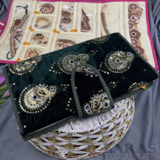 Bharatanatyam Dance Jewellery Bag / Organiser Foldable - No : 2